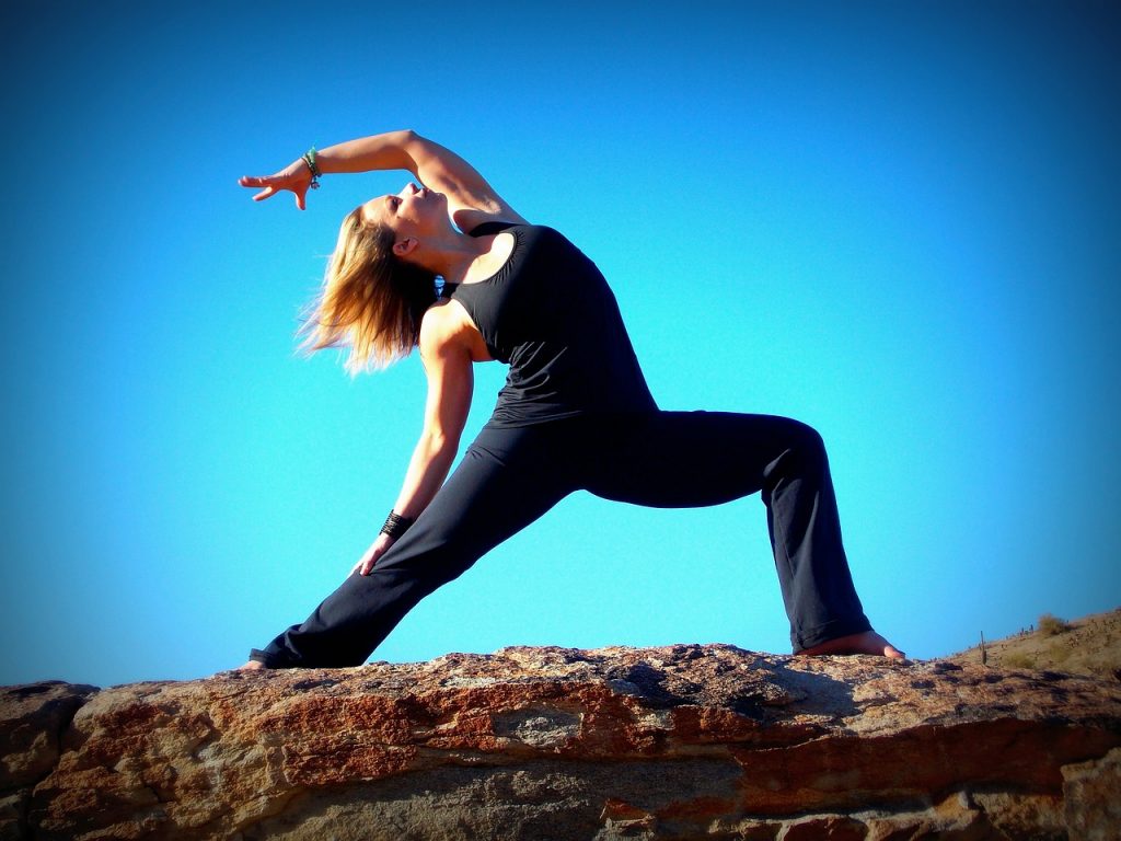 Warrior Pose for Yoga
